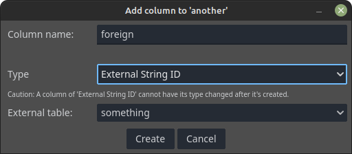 Database - Foreign Key Valid Outer Table