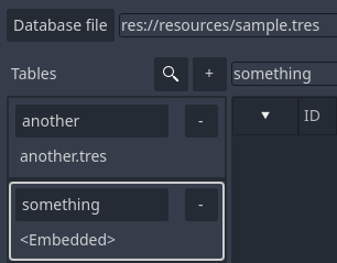 Database - Two Tables in the List