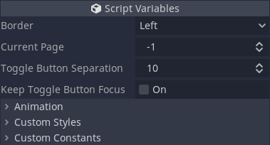 Empty Expandable Panel - Inspector