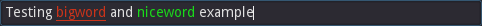 Simple Format Text Example