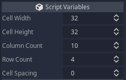 Inventory Bag Properties