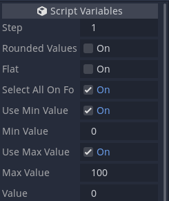 SpinSlider Well Defined Range