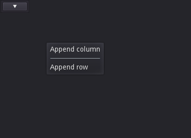 Tabular Box - Context Menu 1