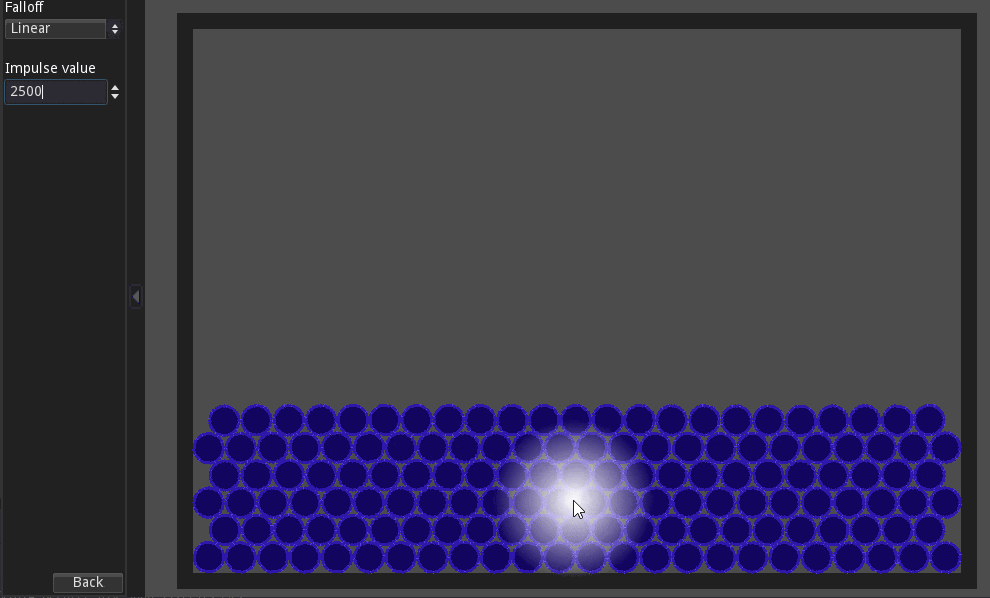 RadialImpulse2D Example