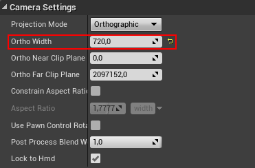 Ortho With Settings