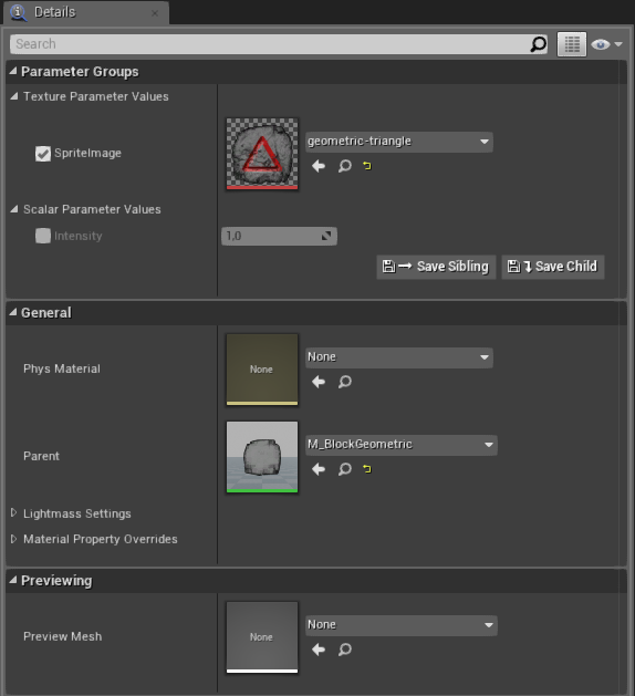 Material Instance