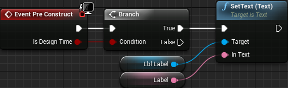 UIC Text Button Pre Construct