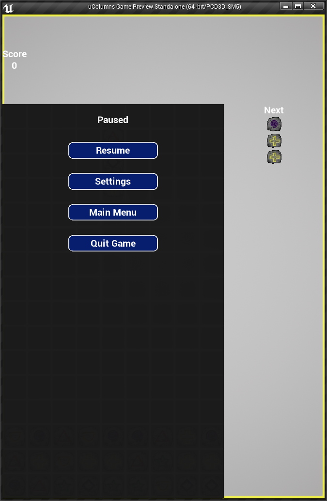 Styled Pause Menu