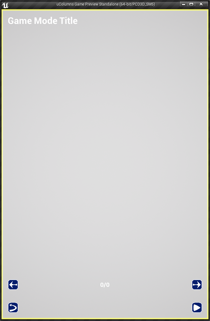 Play Sub-Menu