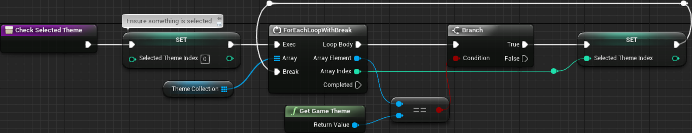 Check Selected Theme