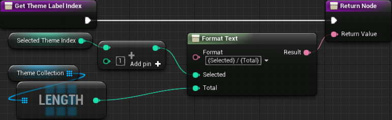 Get Theme Label Index