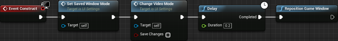 UI Settings Construct 2