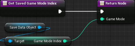 Get Saved Game Mode Index