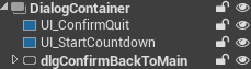 UI In Game Hierarchy