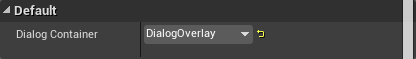 UI Main Menu Settings Property