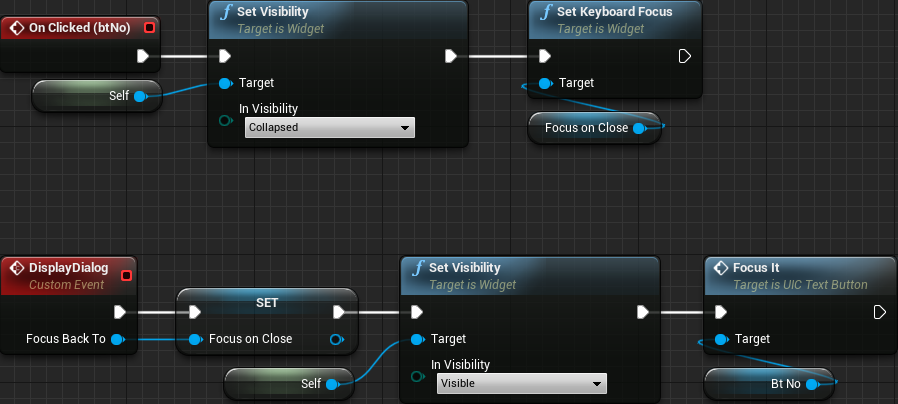 UIConfirmQuit New Blueprint