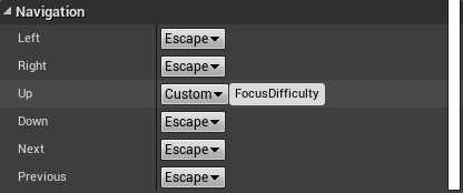 Mode Selector Navigation Property