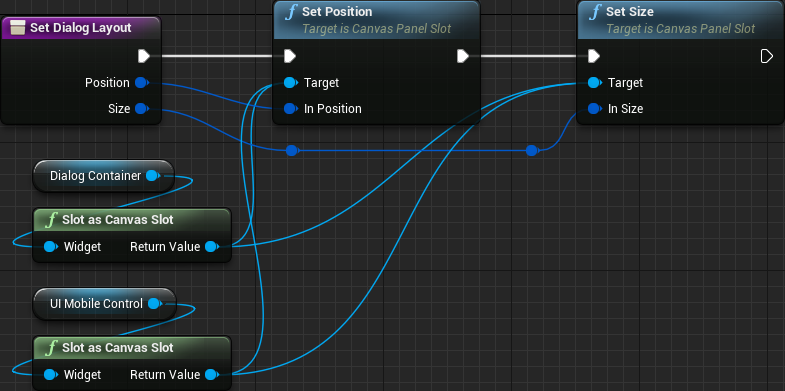 UI In Game Dialog Layout