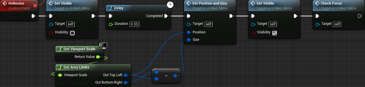 UI MainMenu OnResize
