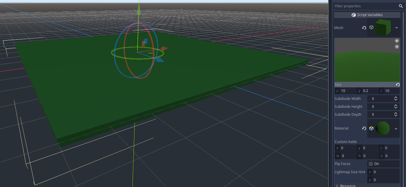 Flattened Cube