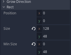 UI Player Minimum Height